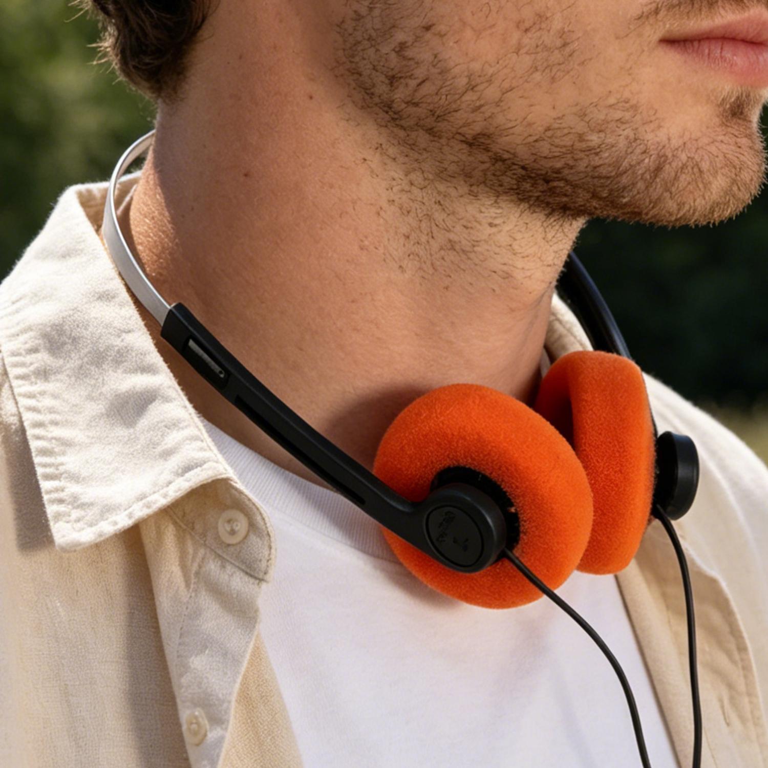 Retro Gaming Headset - Outdoor Classic Retro Headset 3.5MM Elbow