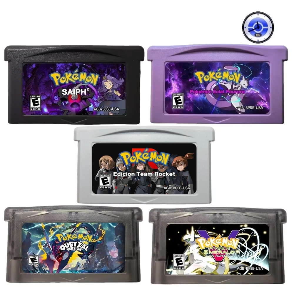 Rom Cartridge Flash - RTC English Game Cartridge Pokémon Edicion