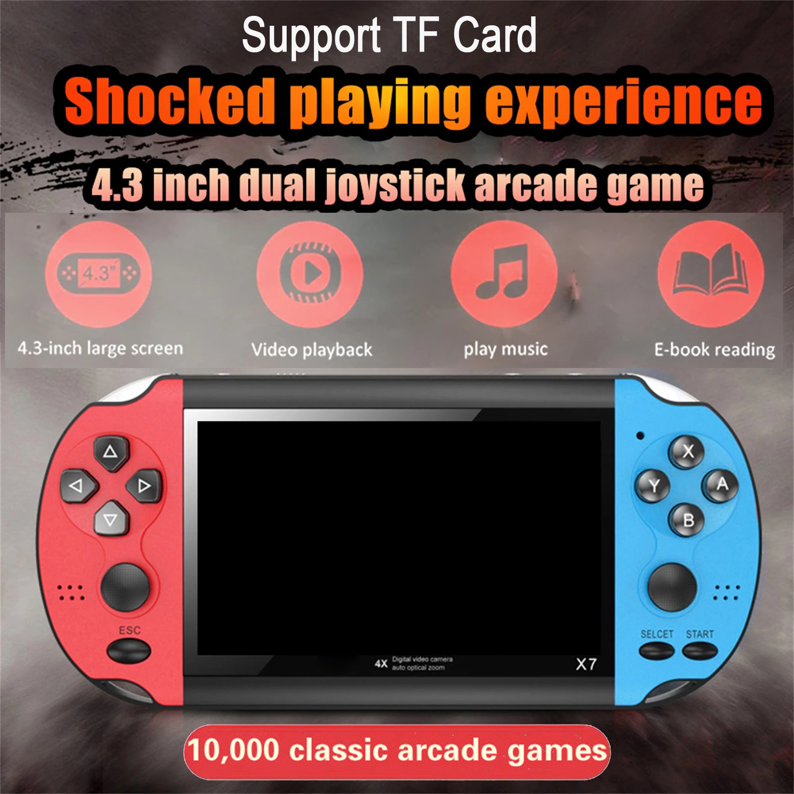 Retro Gaming Game Stick - Retro Video Game Console Portable Handheld