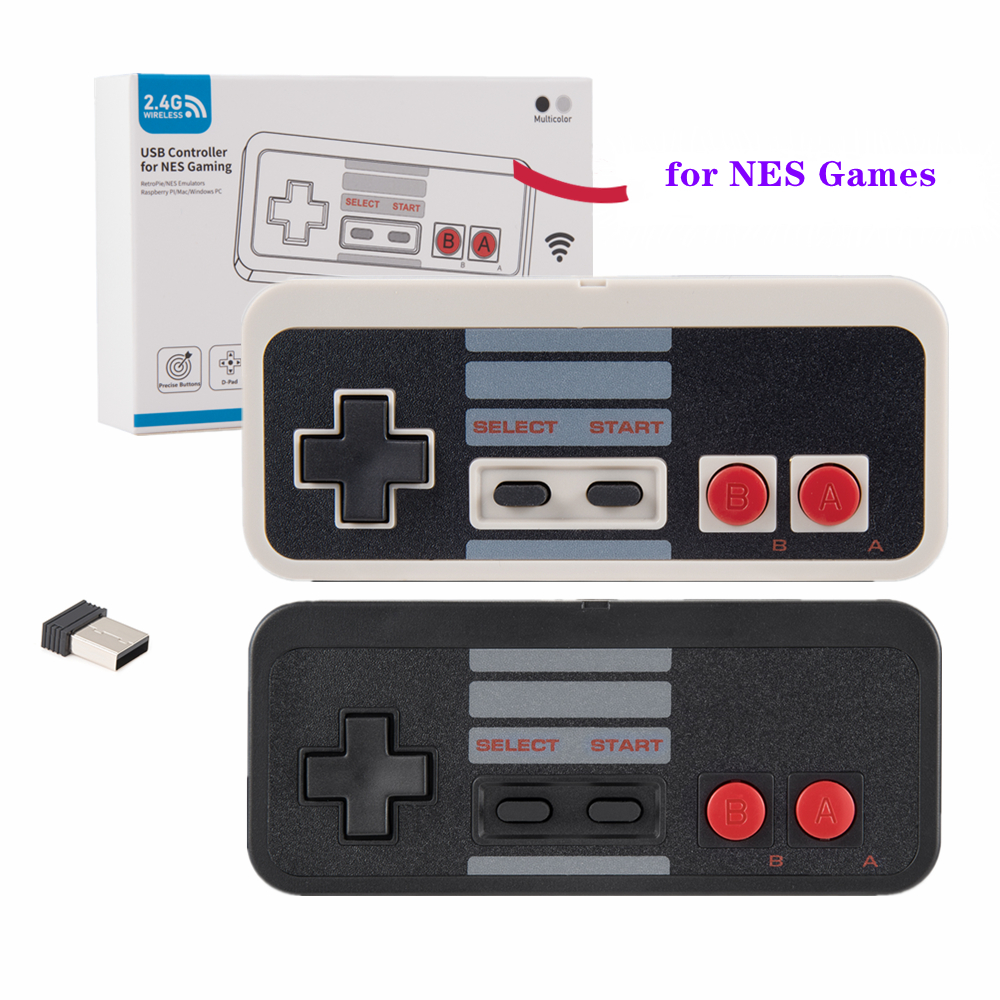 Nes Controller Usb - 2.4 GHz Wireless Controller for NES