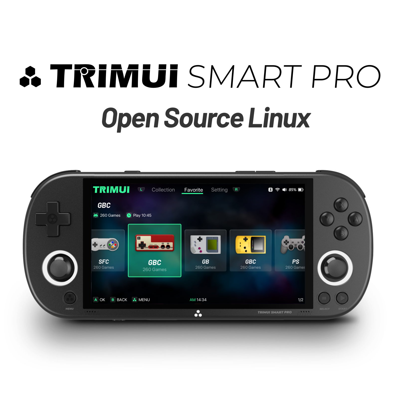 Retro Gaming Devices - Trimui Smart Pro Handheld Game Console