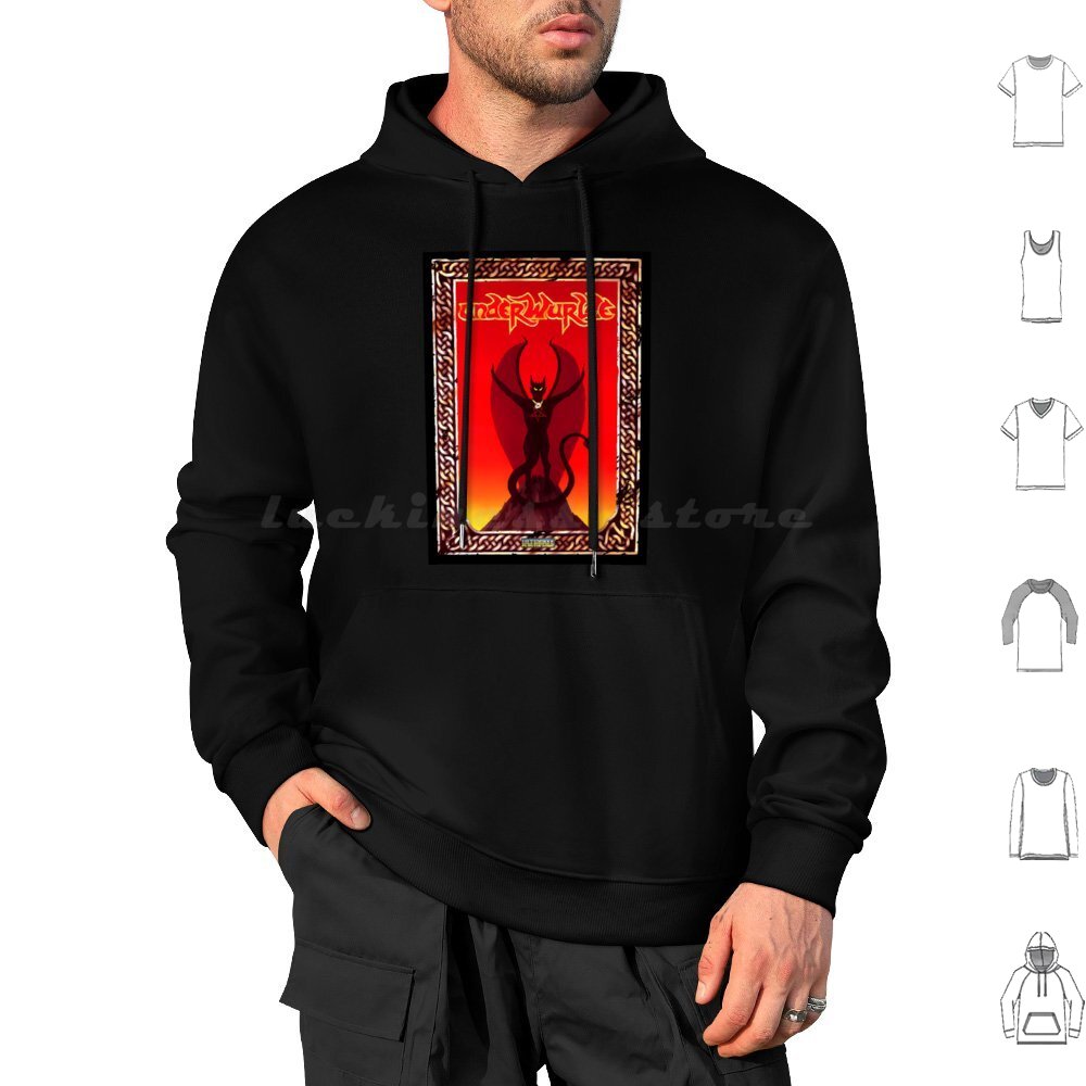 Underwurlde Hoodie Cotton Long - Retro Gaming Zx Spectrum avaliação e preço