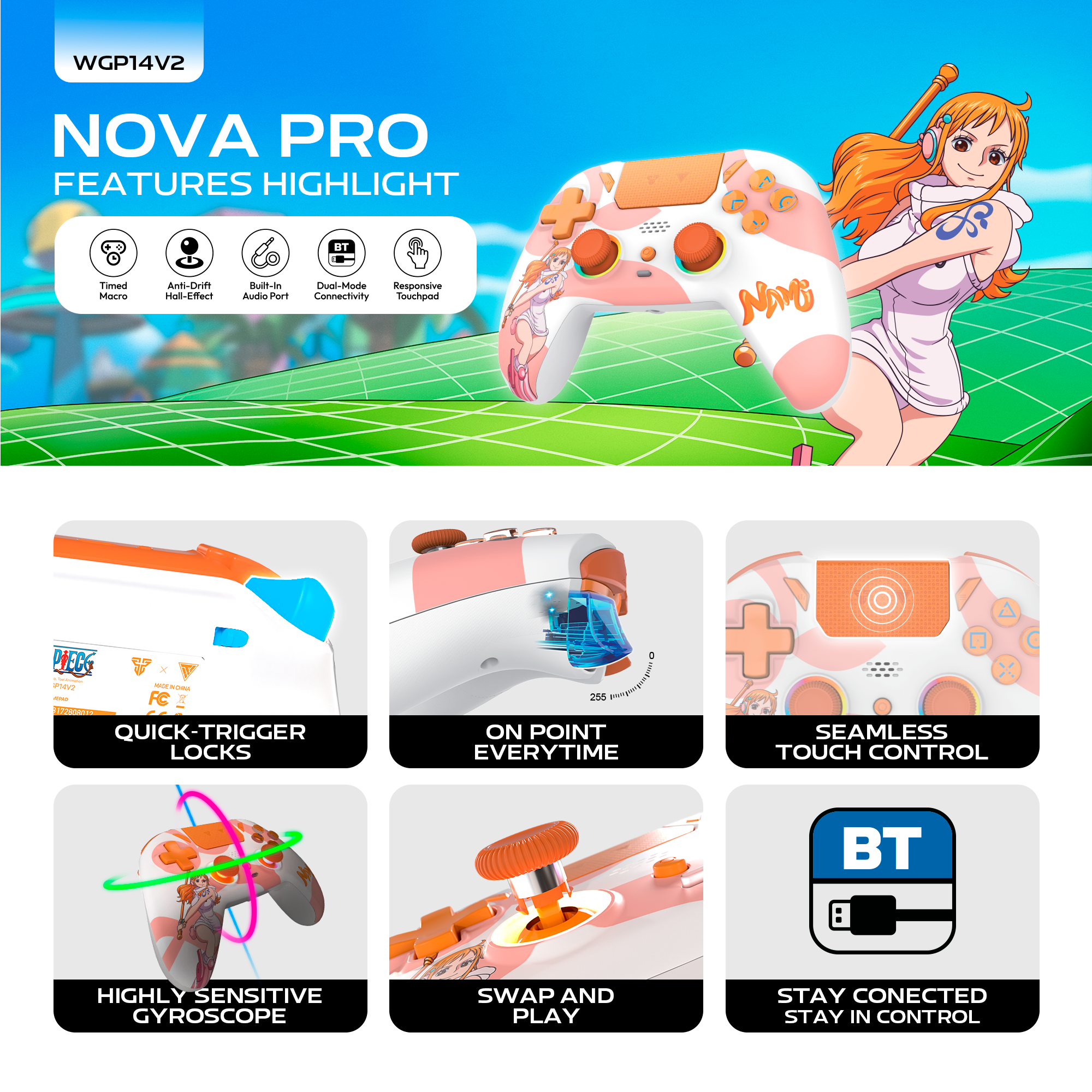 FANTECH NOVA PRO WGP14V2 Wirel - Nes Controller Usb avaliação e preço