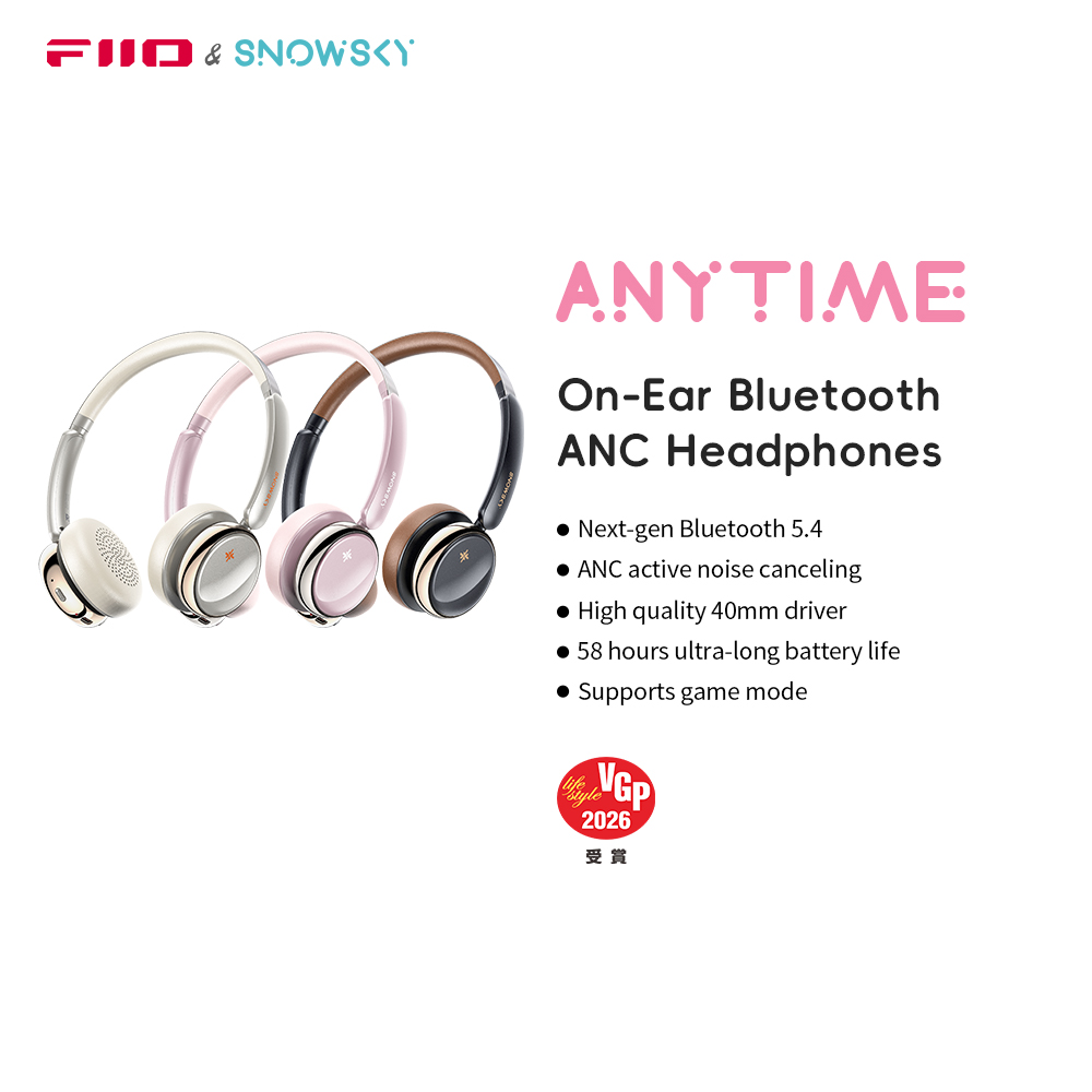 FiiO ANYTIME Bluetooth 5.4 Wir - Retro Gaming Headset avaliação e preço