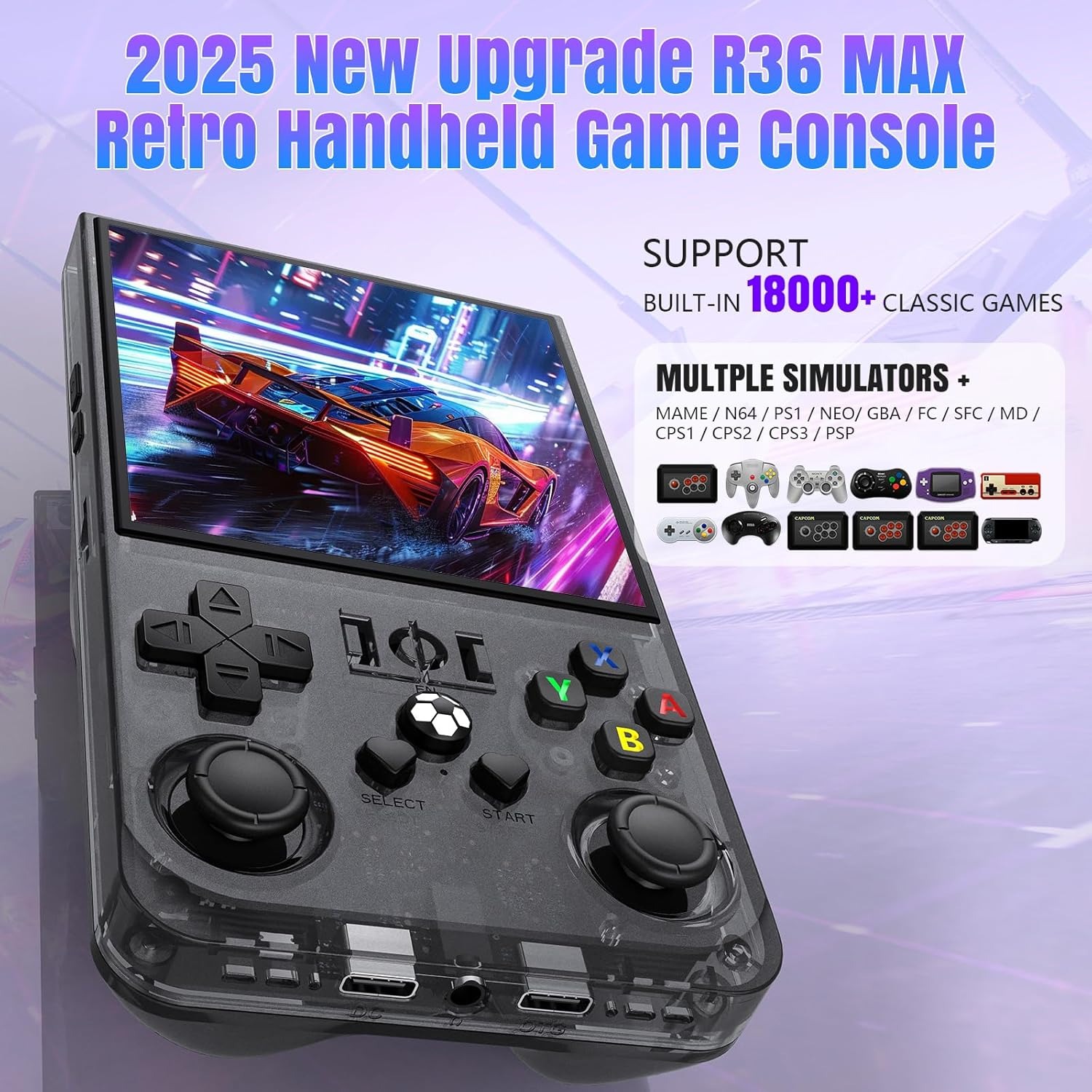 FLLBW R36 Max R36PRO Retro Gam - Retro Gaming Devices avaliação e preço