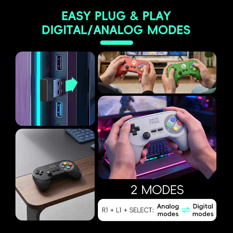 Data Frog PC07 Wireless Retro  - Retro Gaming Tv Box avaliação e preço