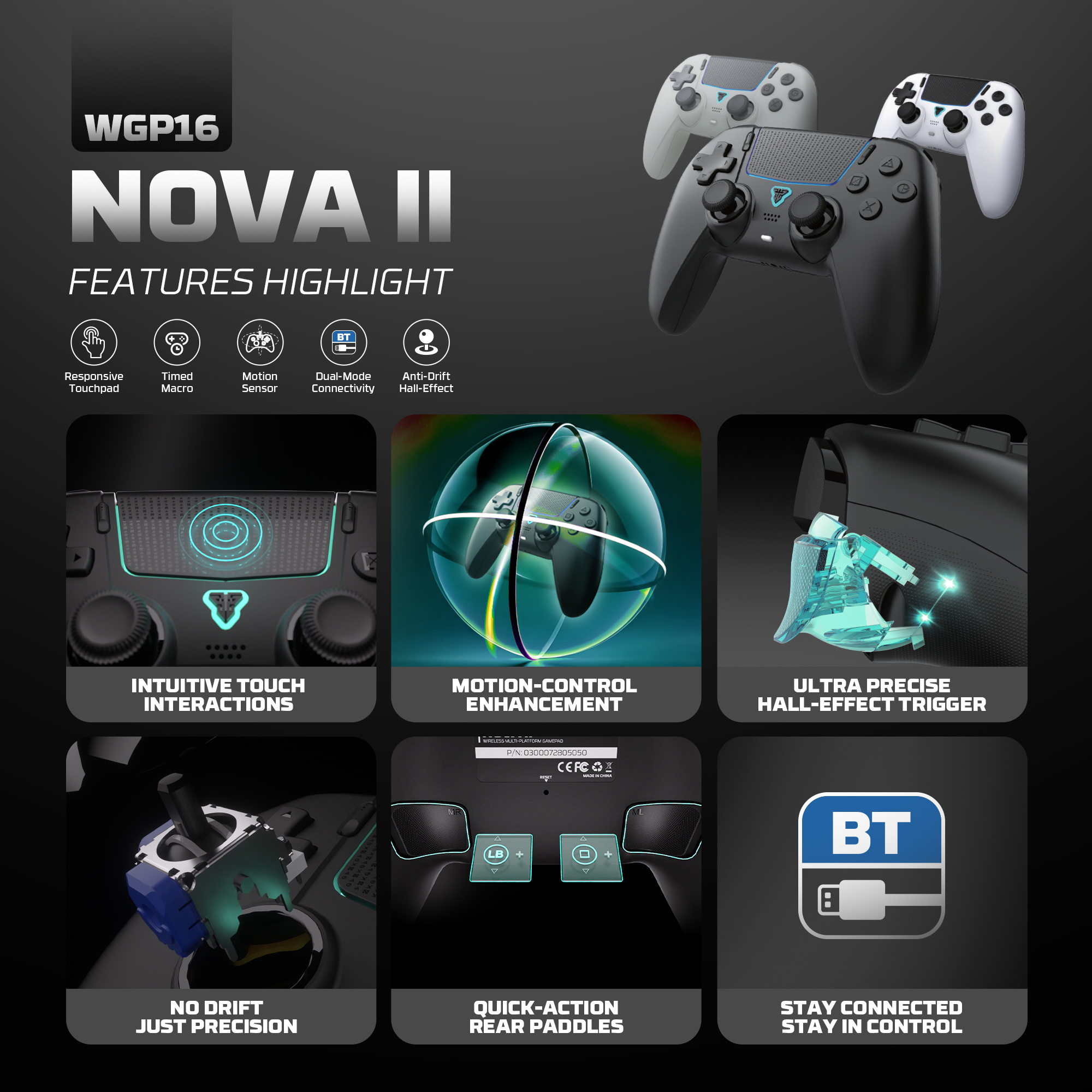 FANTECH NOVA II WGP16 Wireless - Nes Controller Usb avaliação e preço