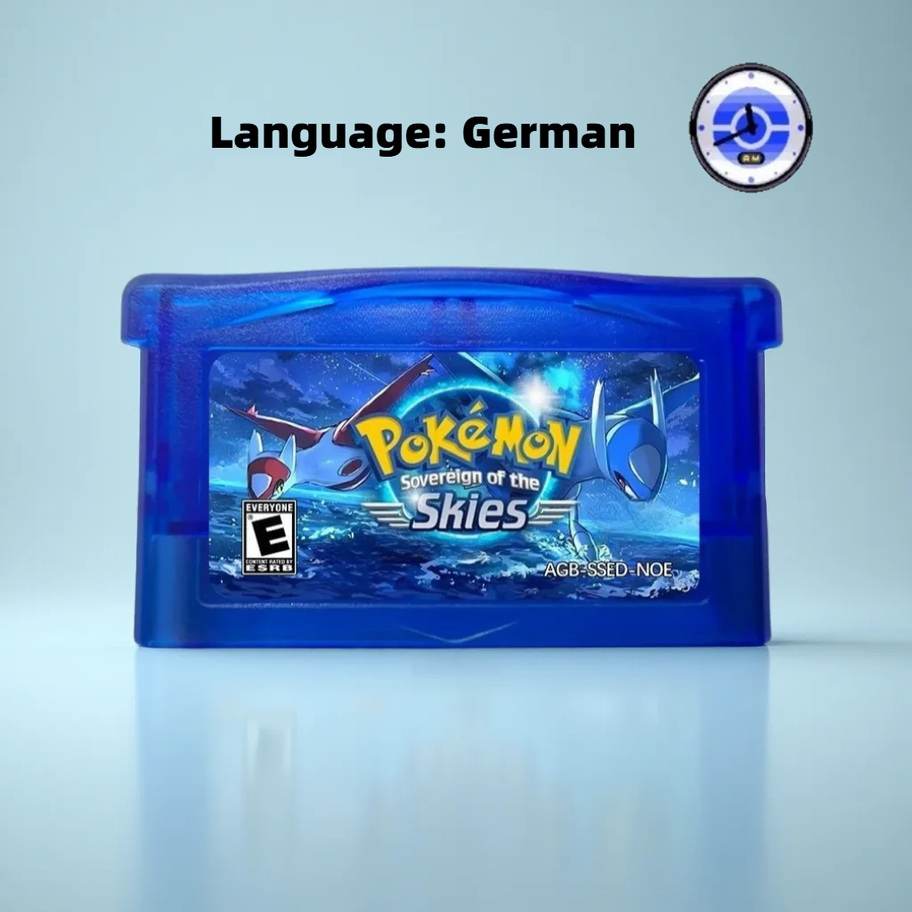 Pokemon Sovereign of the Skies - Rom Cartridge Flash avaliação e preço