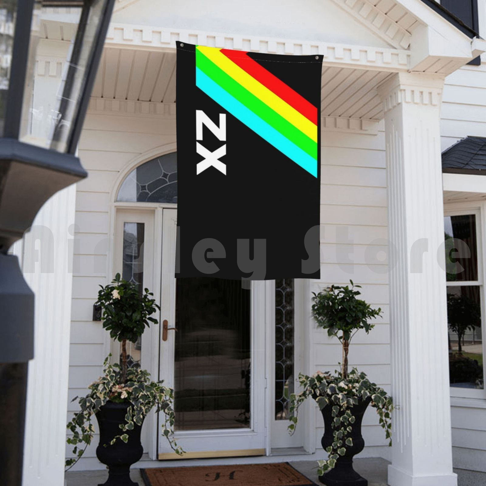Zx Flag Car Flag Funny Zx Spec - Retro Gaming Zx Spectrum avaliação e preço