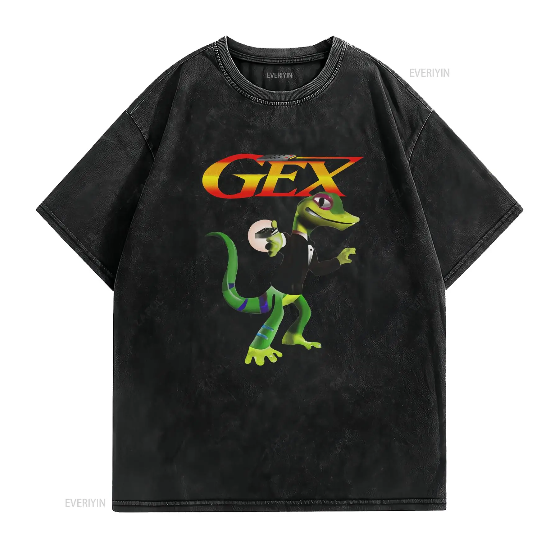 Gecko Game T Shirt Ps1 Classic - Retro Gaming Gamestop avaliação e preço