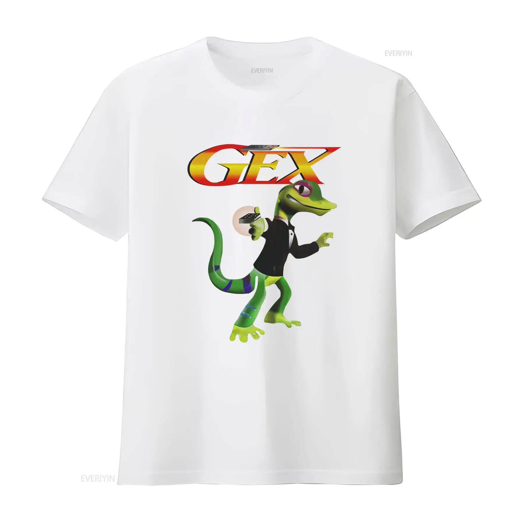 Gecko Game T Shirt Ps1 Classic - Retro Gaming Gamestop avaliação e preço