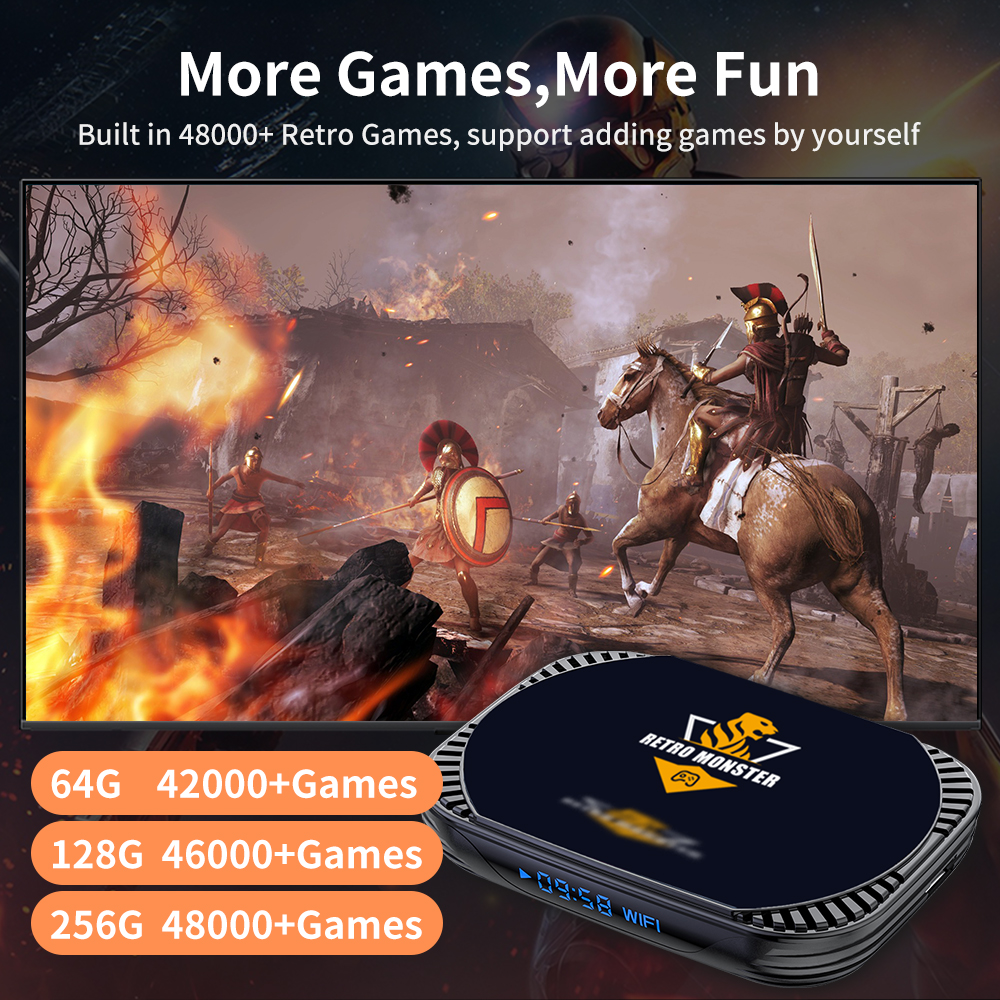 Retro Video Game Console 70+Em - Retro Gaming Tv Box avaliação e preço