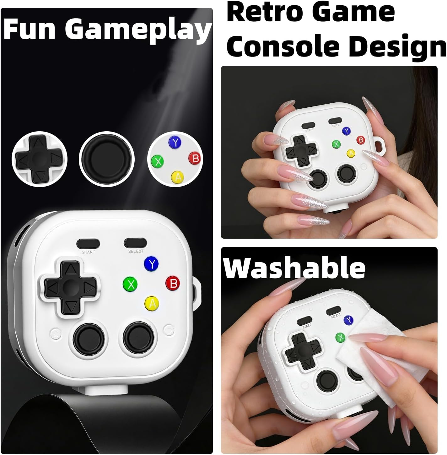 For Samsung Galaxy Buds 4 / 4P - Retro Gaming Pro avaliação e preço