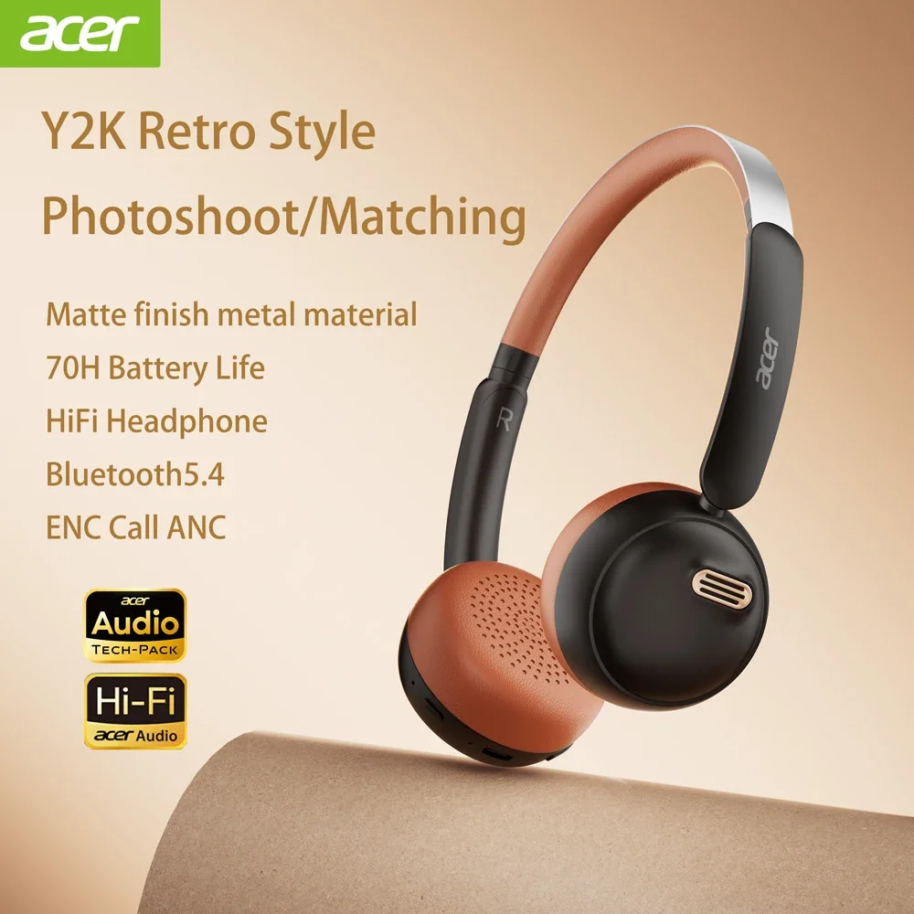Acer OHW111 Bluetooth Headphon - Retro Gaming Headset avaliação e preço