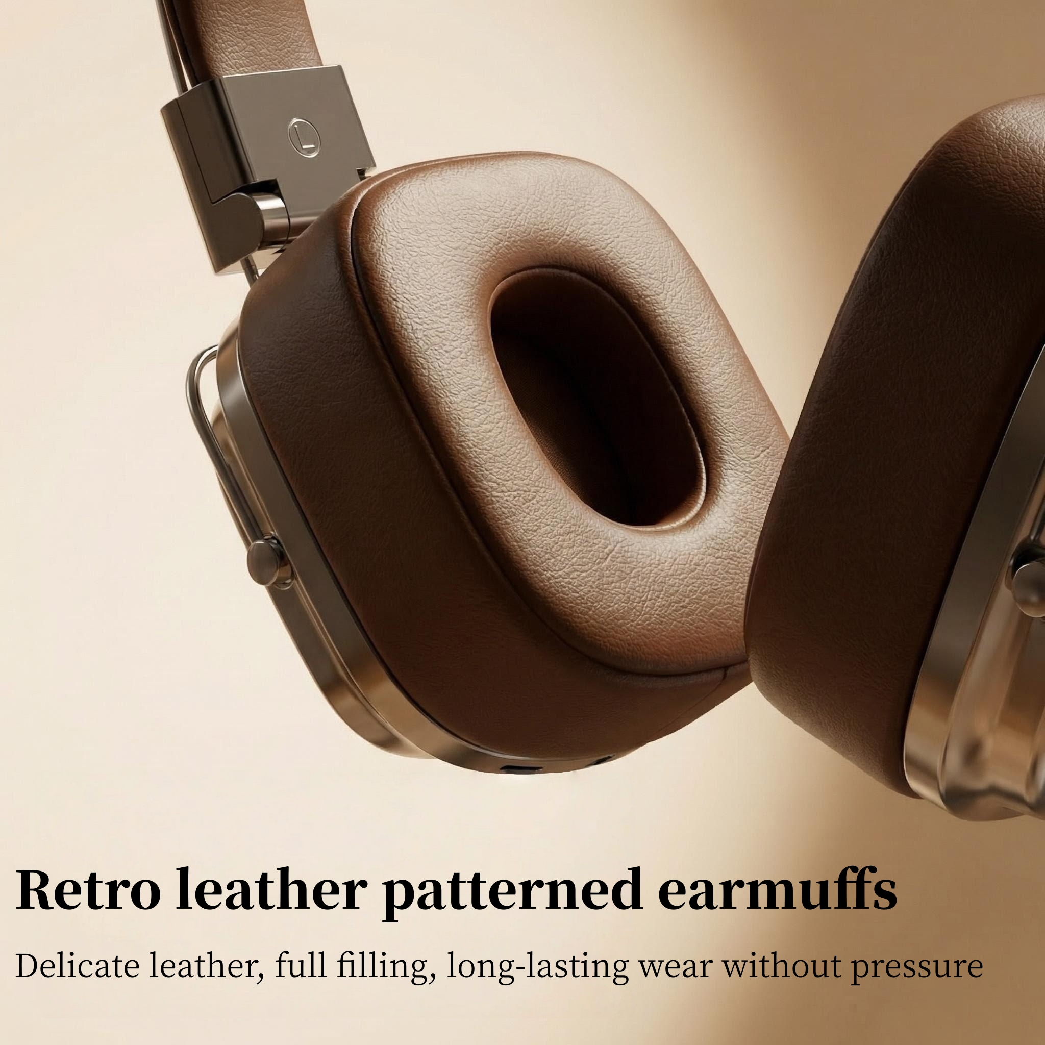 Retro Leather Over-ear Headpho - Retro Gaming Headset avaliação e preço