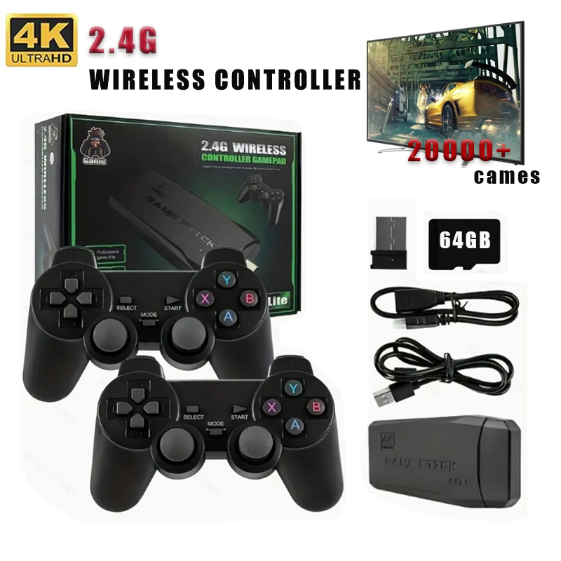Wireless Video Game Stick 2.4G - Retro Gaming Game Stick avaliação e preço
