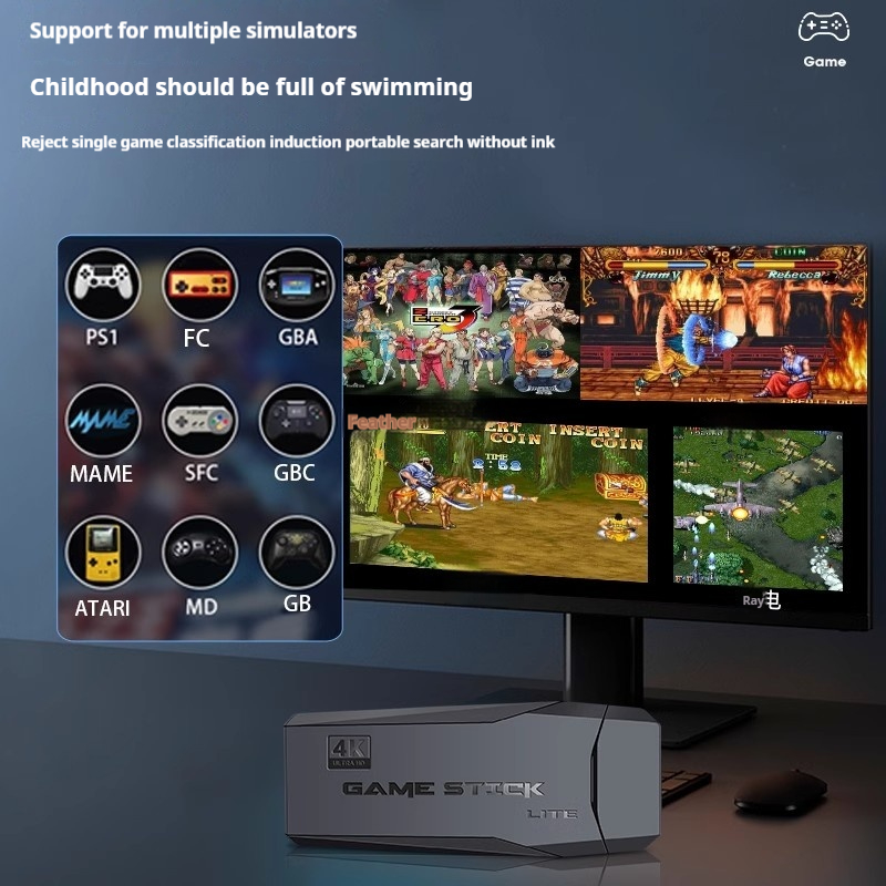 Wireless Video Game Stick 2.4G - Retro Gaming Game Stick avaliação e preço