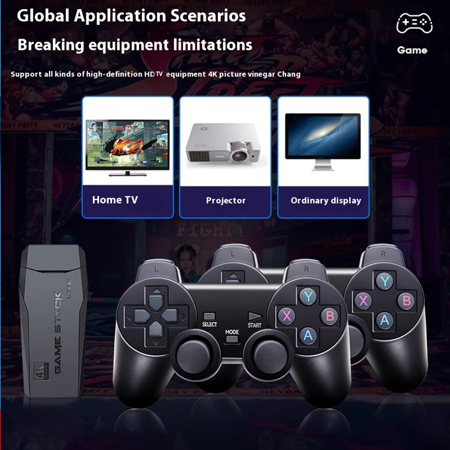 Wireless Video Game Stick 2.4G - Retro Gaming Game Stick avaliação e preço