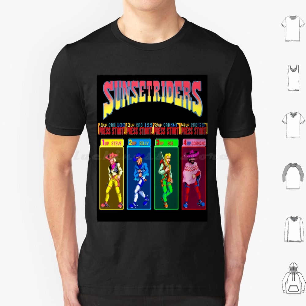 Sunset Riders Character Select - Retro Gaming Gamestop avaliação e preço