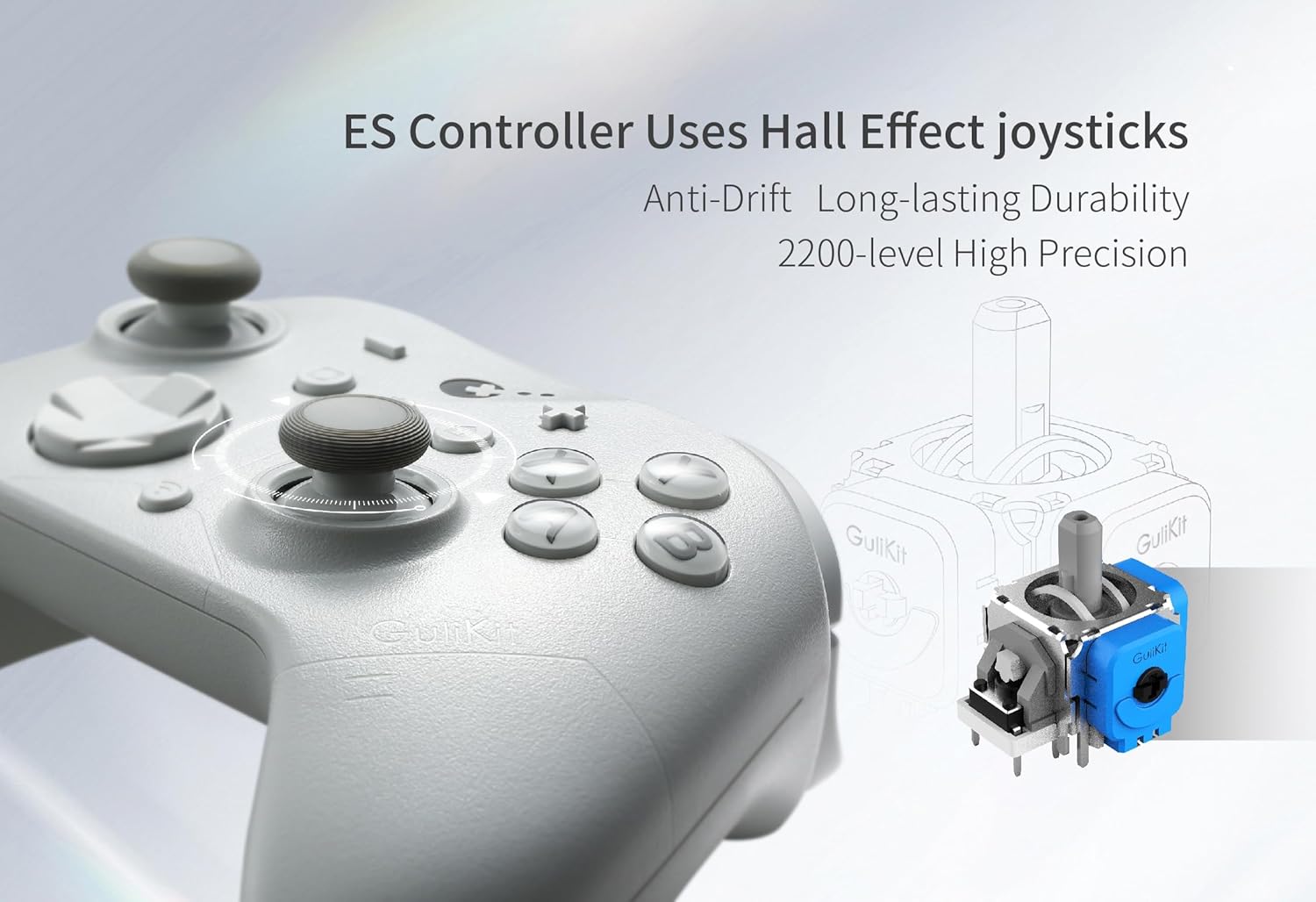 GuliKit ES E-Sports Bluetoth C - Nes Controller Usb avaliação e preço
