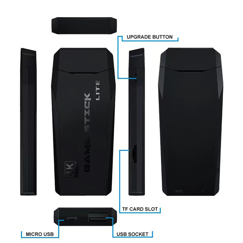 M8 Small Box Game Stick 4K HD  - Retro Gaming Tv Box avaliação e preço