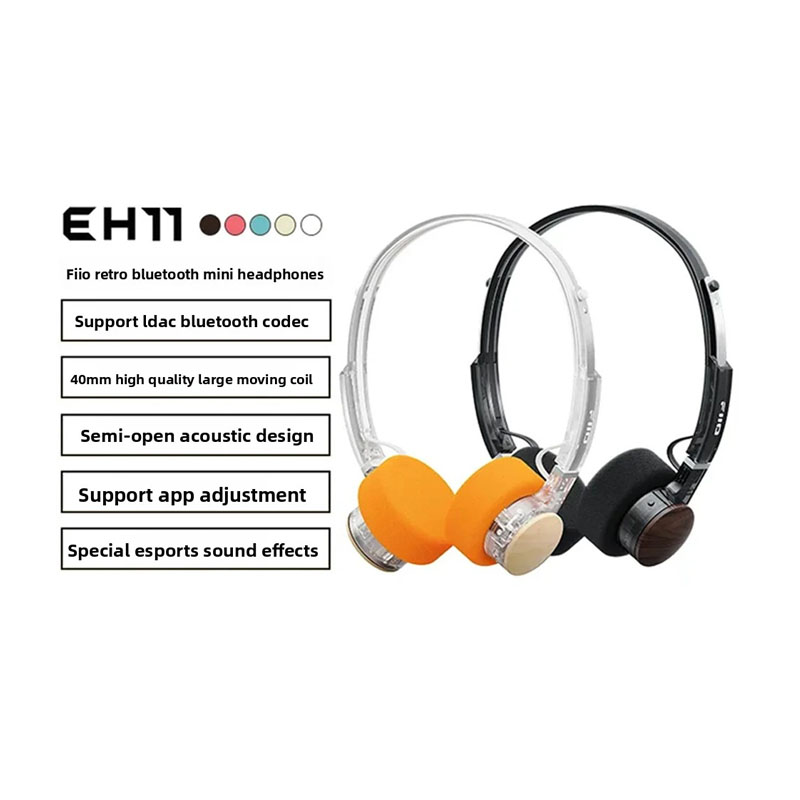 FiiO EH11 Wooden Bowl Retro Bl - Retro Gaming Headset avaliação e preço