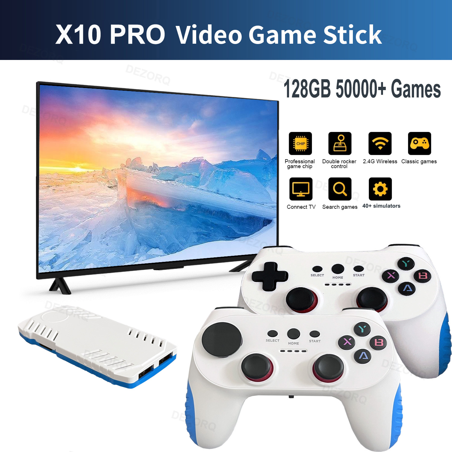 X10 PRO Retro Game Stick Video - Retro Gaming Game Stick avaliação e preço