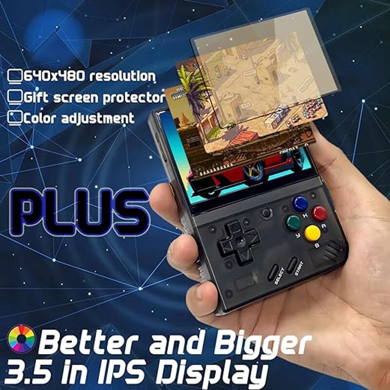 MIYOO Mini Plus Game Console 3 - Retro Gaming Devices avaliação e preço