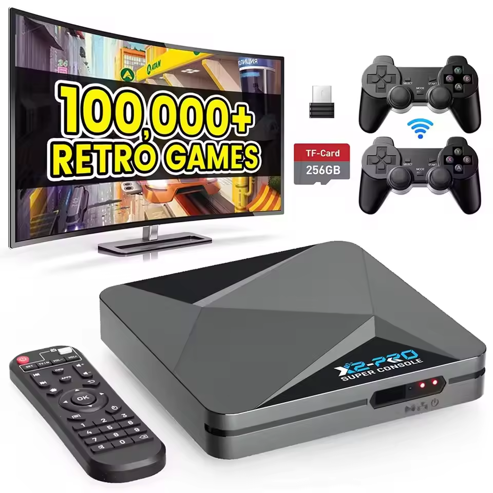 Super Console X2 Pro Game Box  - Retro Gaming Tv Box avaliação e preço