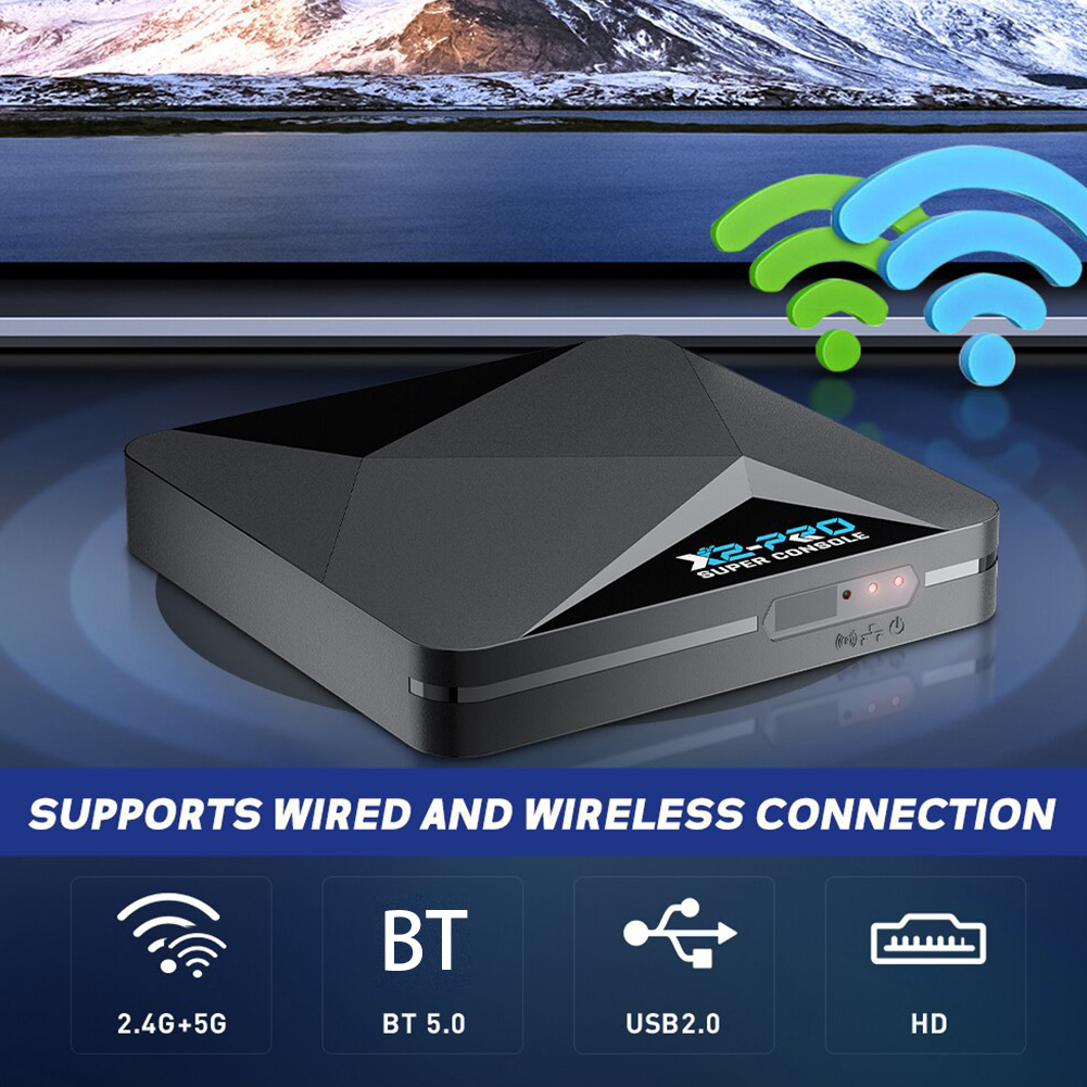 Super Console X2 Pro Game Box  - Retro Gaming Tv Box avaliação e preço