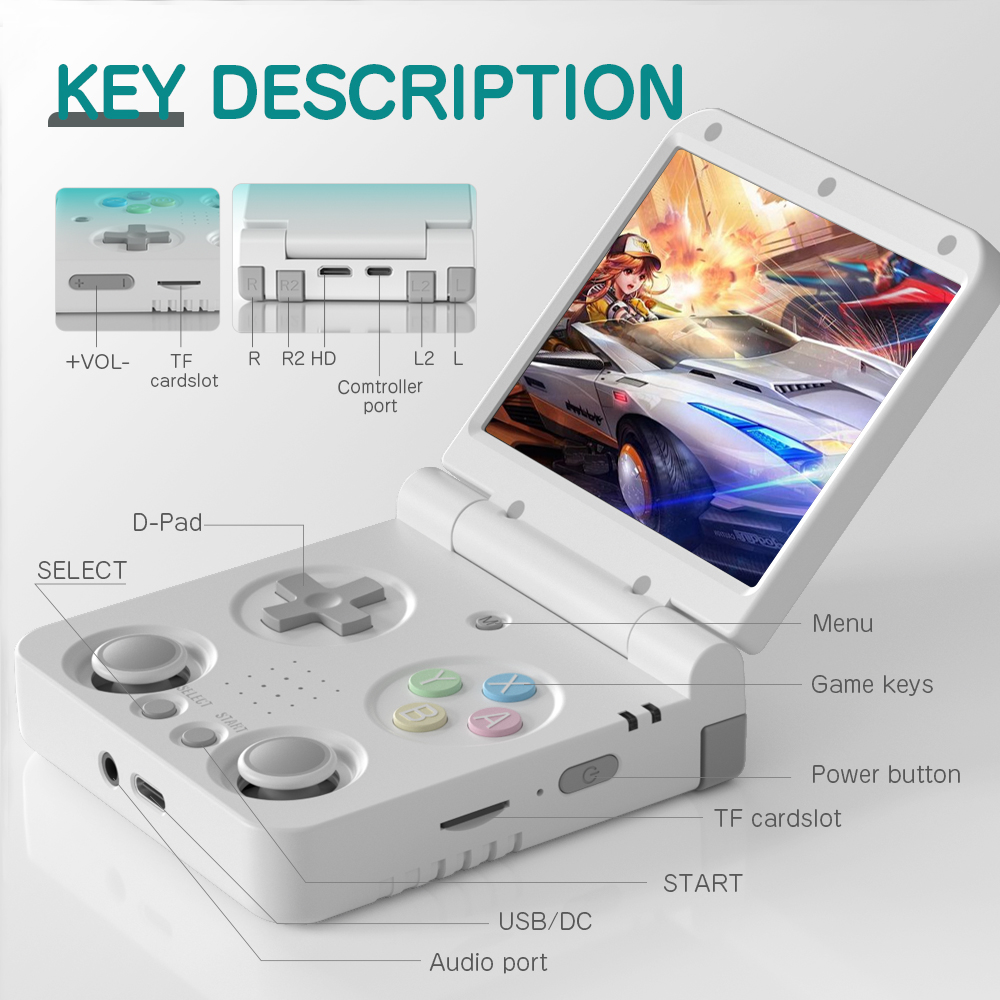 MIYOO Flip V2 Retro Handheld G - Retro Gaming Usb Stick avaliação e preço
