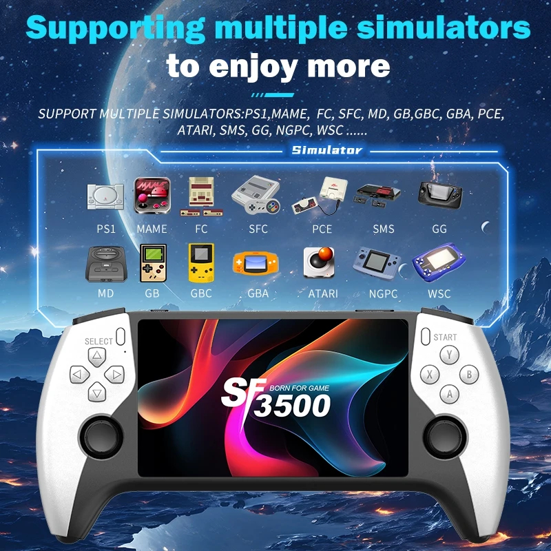 SF3500 Retro Handheld Game Con - Retro Gaming Devices avaliação e preço