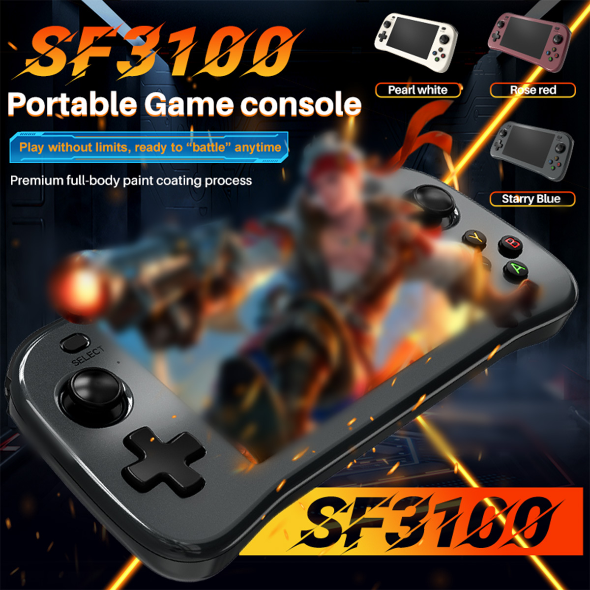 SF3100 Portable Handheld Game  - Retro Gaming Devices avaliação e preço