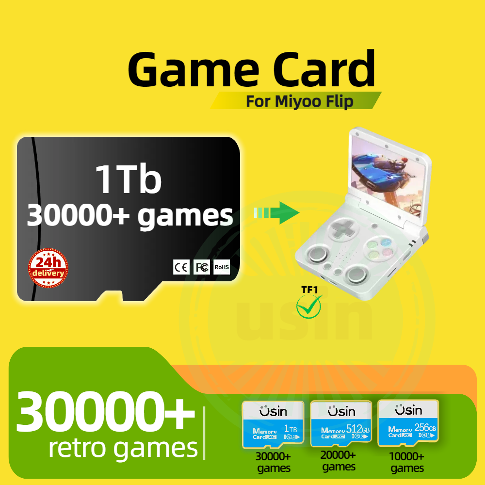 Game Card For Miyoo Flip 30000 - Retro Gaming Pro avaliação e preço