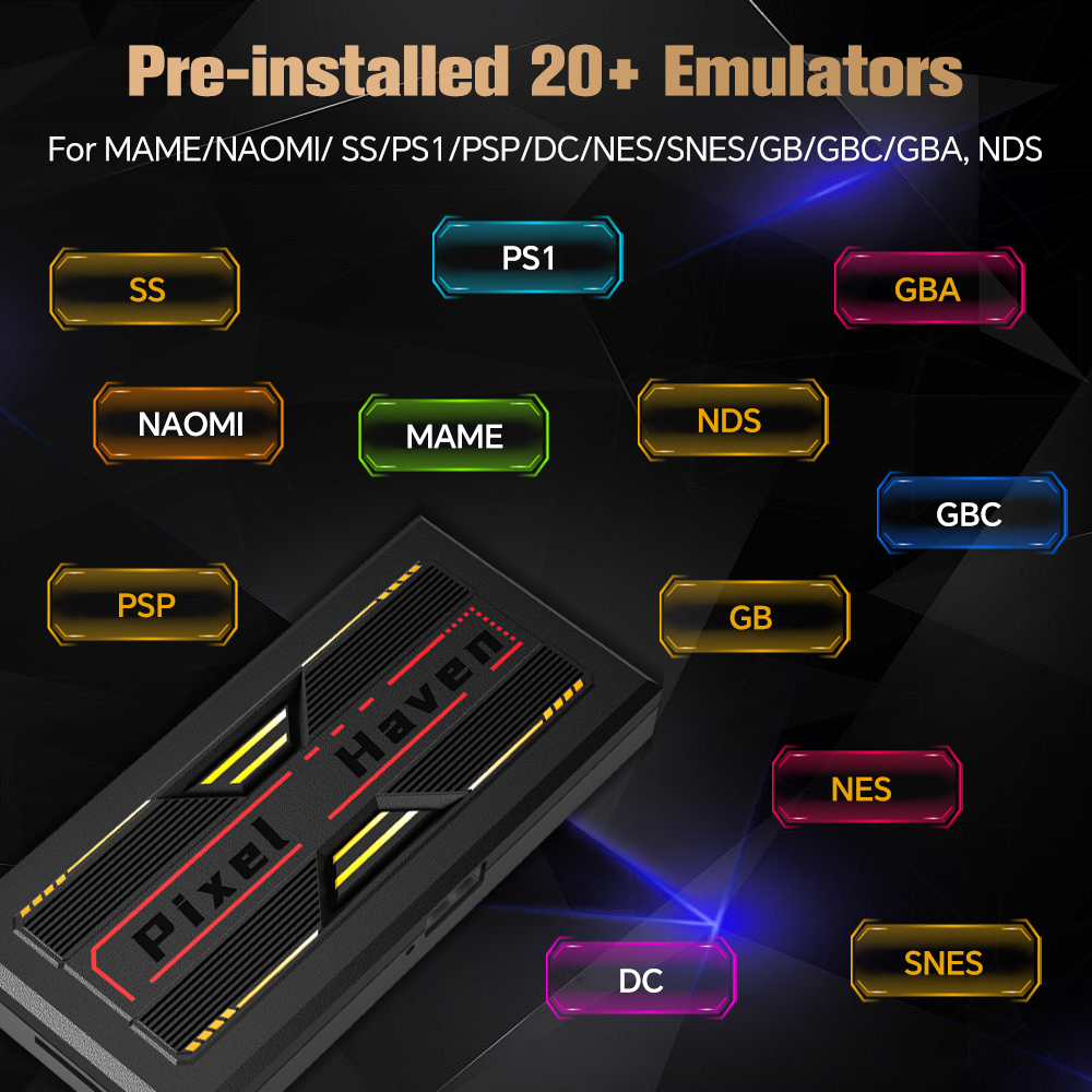 4K Retro Video Game Consoles F - Retro Gaming Tv Box avaliação e preço