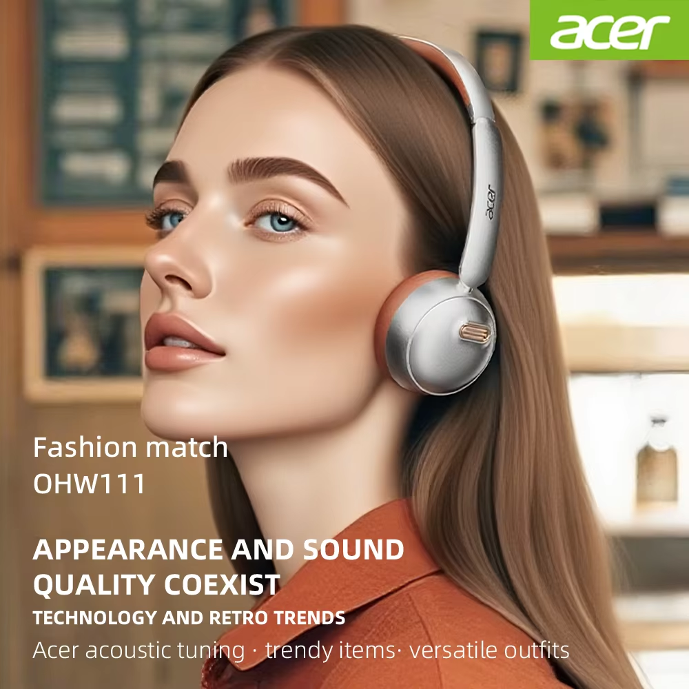 Acer OHW111 Bluetooth Headphon - Retro Gaming Headset avaliação e preço