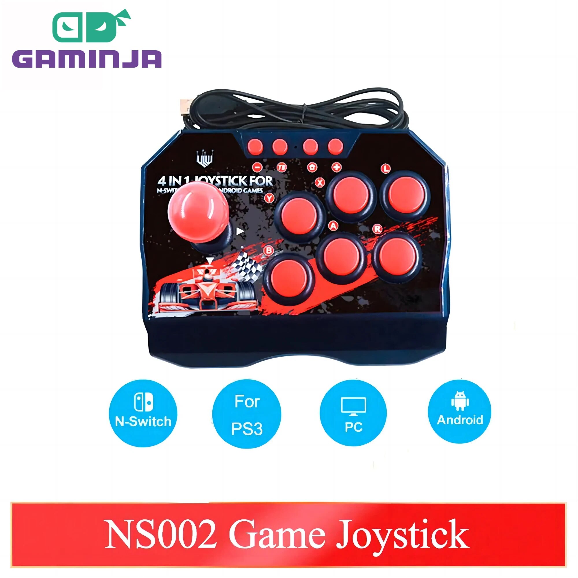 GAMINJA NS002 4 In 1 Retro Arc - Nes Controller Usb avaliação e preço