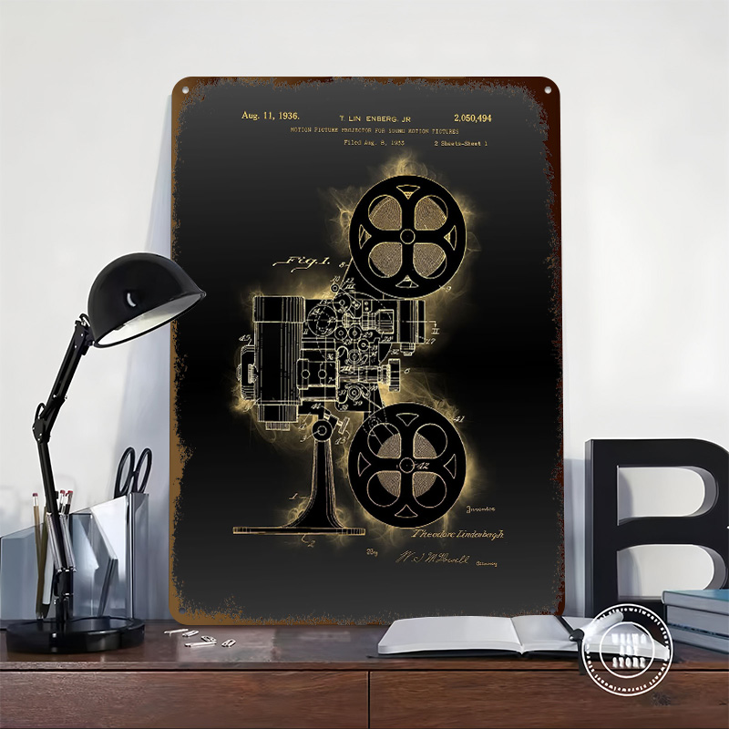 Motion Projector Patent Tinpla - Retro Gaming And Projector avaliação e preço