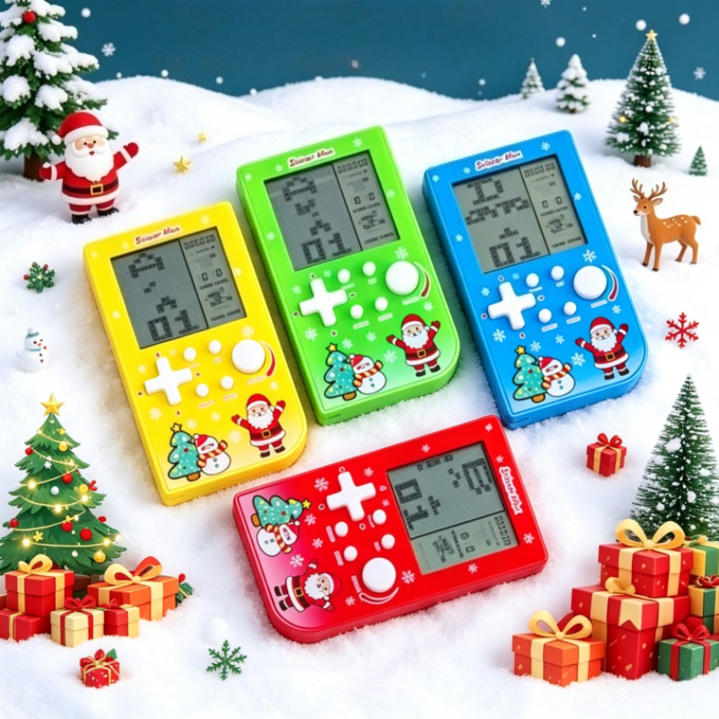 Santa & Snowman Print Brick Ga - Retro Gaming Devices avaliação e preço