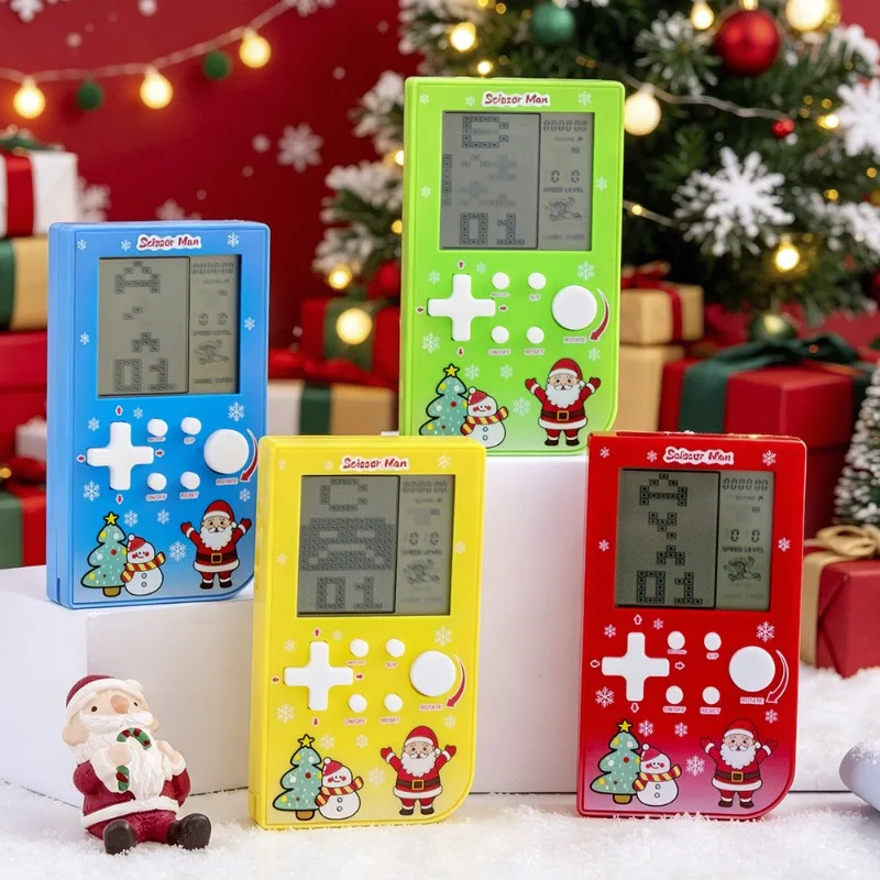 Santa & Snowman Print Brick Ga - Retro Gaming Devices avaliação e preço