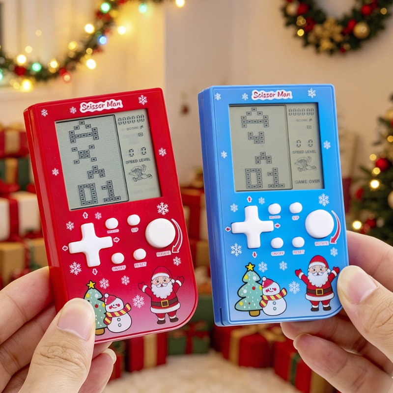 Santa & Snowman Print Brick Ga - Retro Gaming Devices avaliação e preço
