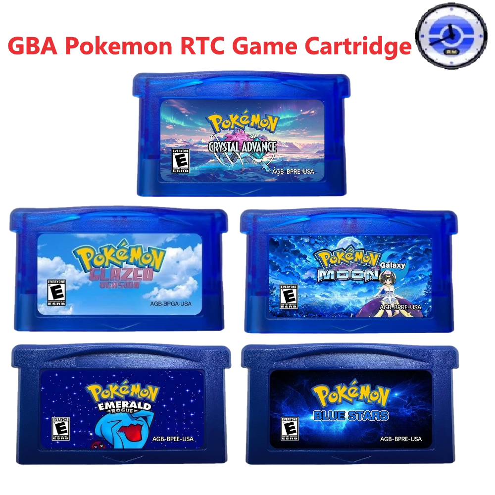 Pokemon Moon Galaxy Glazed Cry - Rom Cartridge Flash avaliação e preço