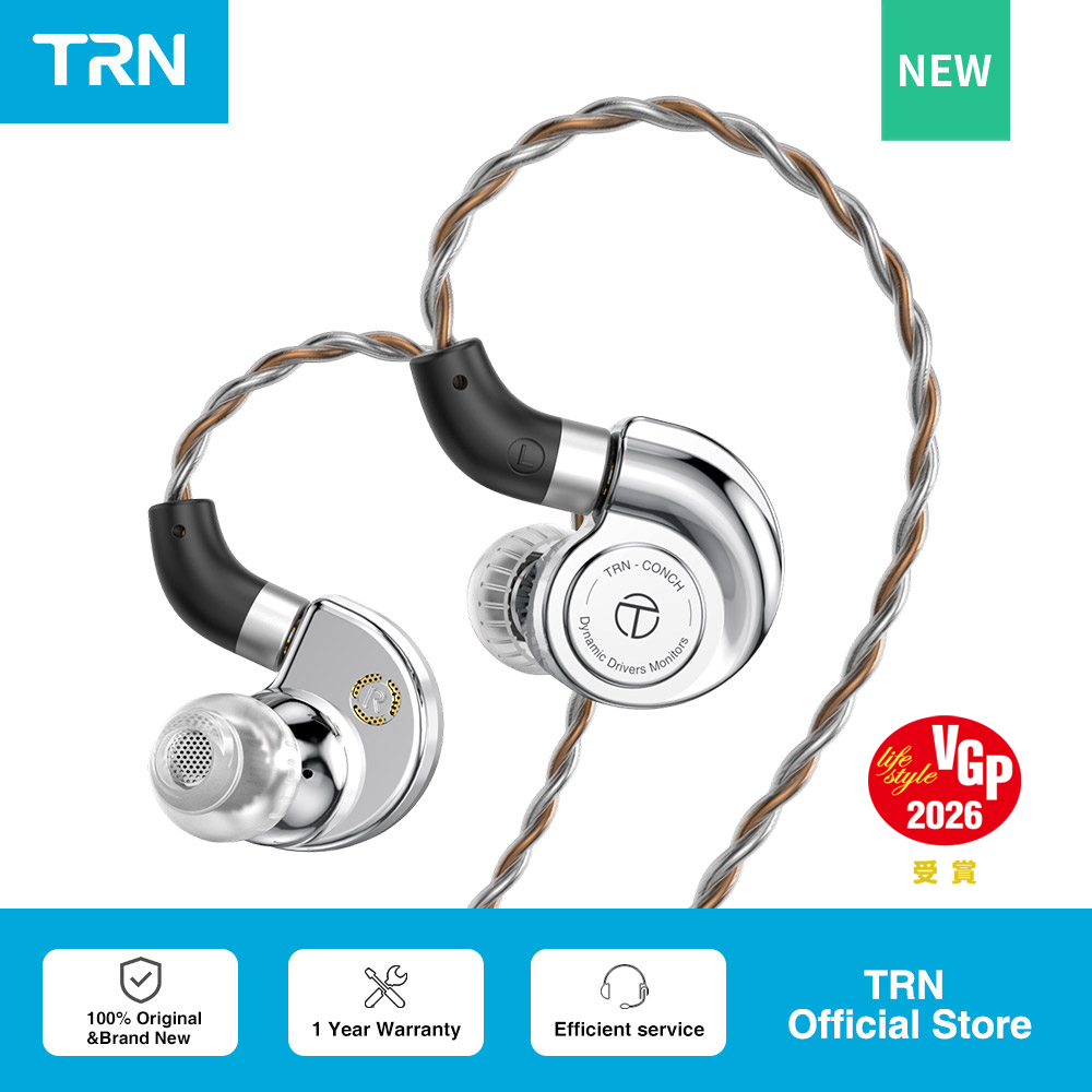 TRN Conch Earphone Lucky bag H - Retro Gaming Headset avaliação e preço