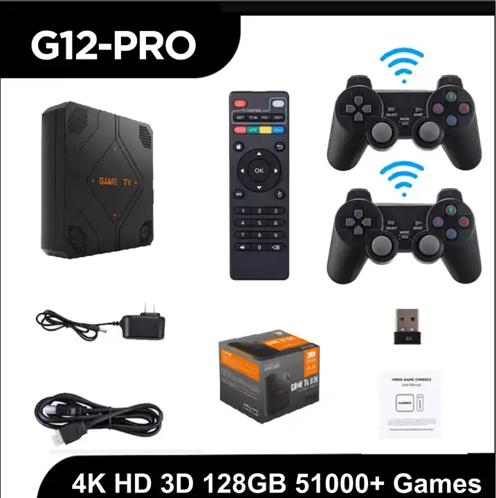 G12 Pro Game Box Video Game Co - Retro Gaming Tv Box avaliação e preço