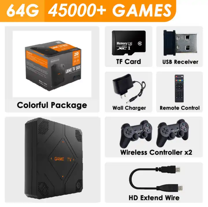 G12 Pro Game Box Video Game Co - Retro Gaming Tv Box avaliação e preço