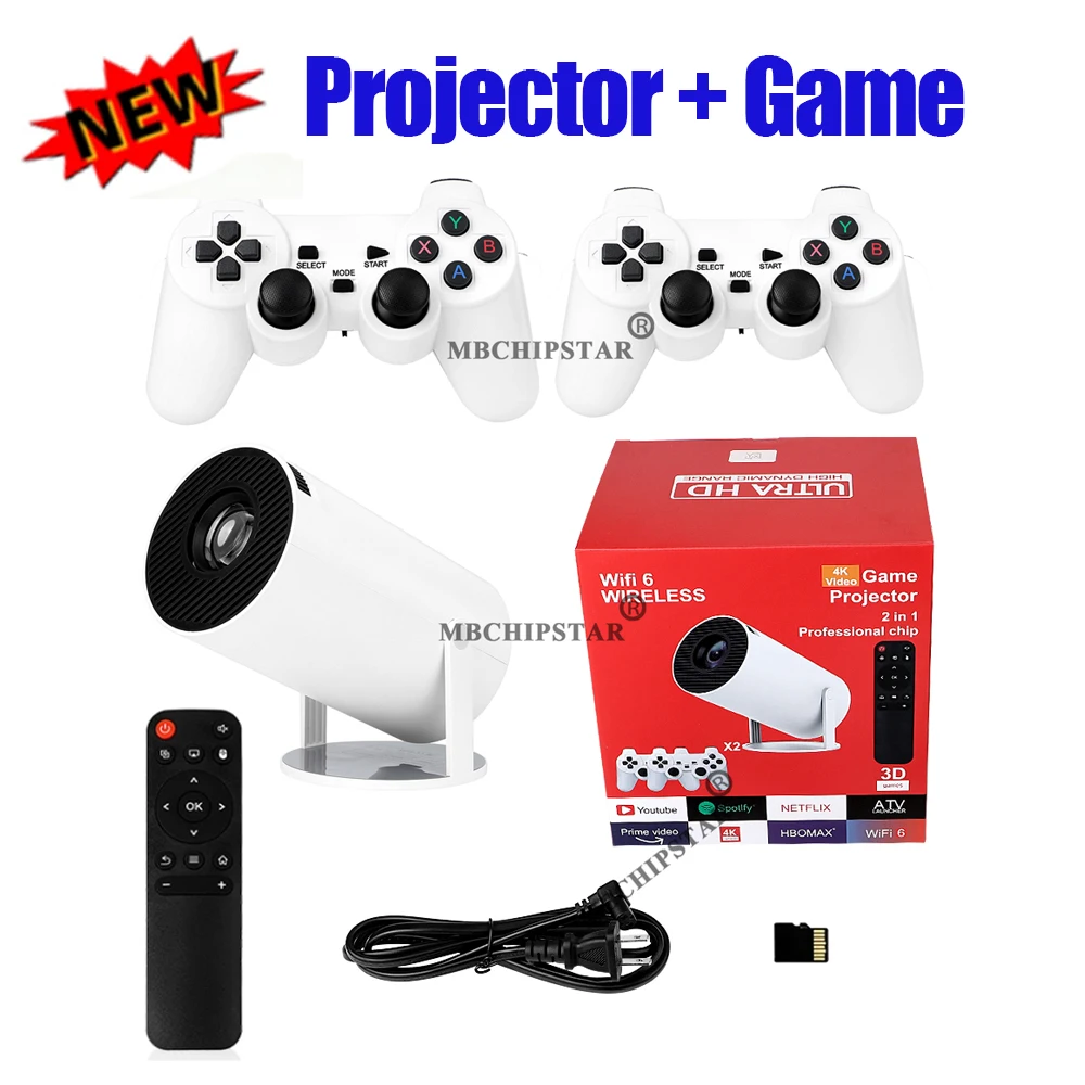 H90PRO 4K Gaming Projector 190 - Retro Gaming And Projector avaliação e preço