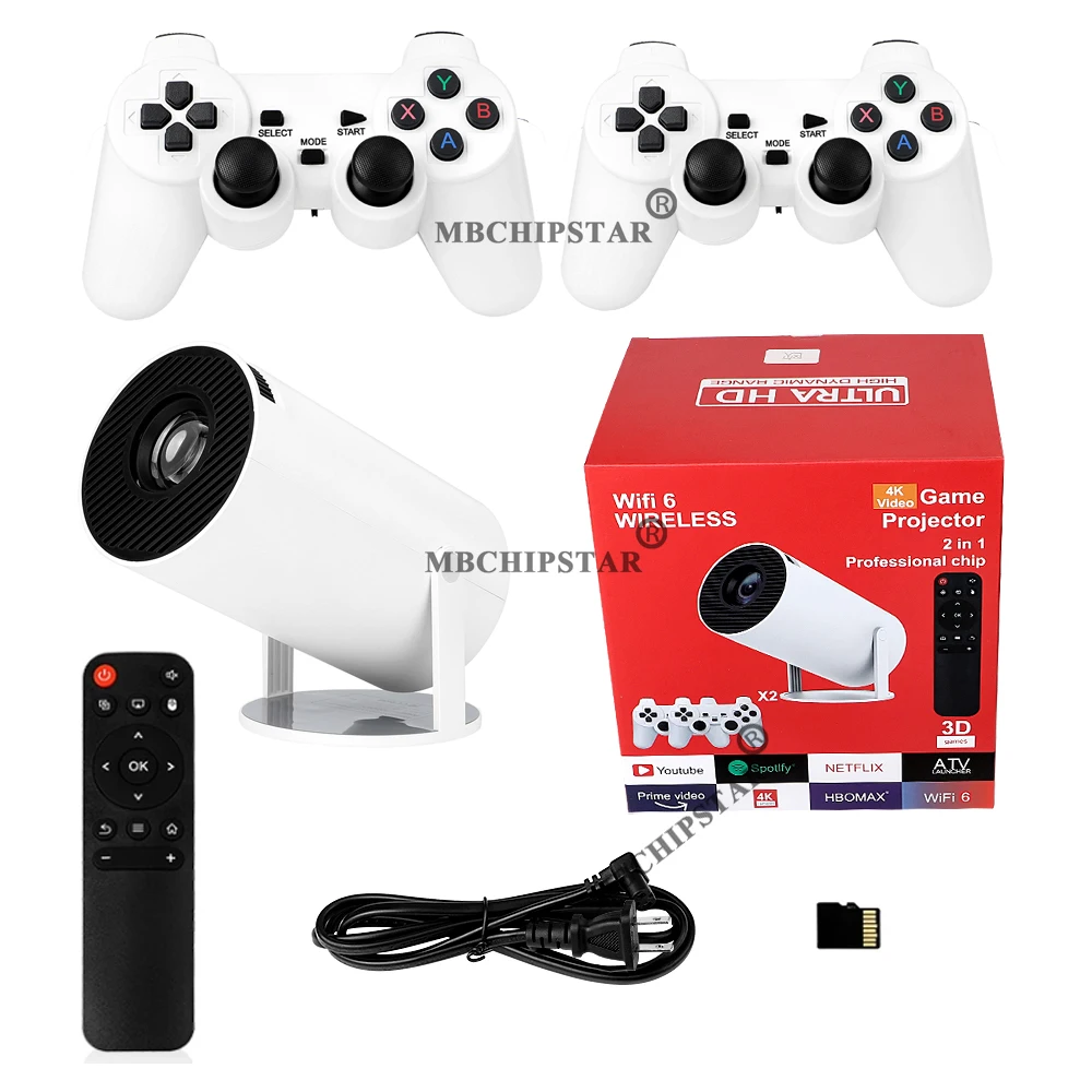 H90PRO 4K Gaming Projector 190 - Retro Gaming And Projector avaliação e preço
