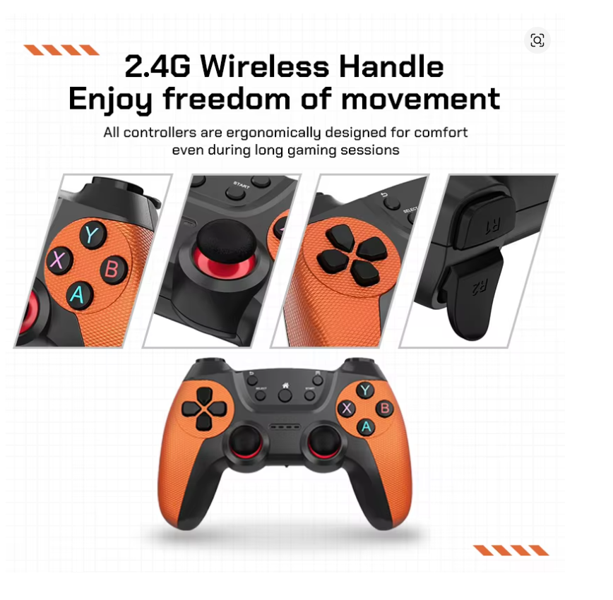 X10 Pro Rechargeable Controlle - Retro Gaming Game Stick avaliação e preço
