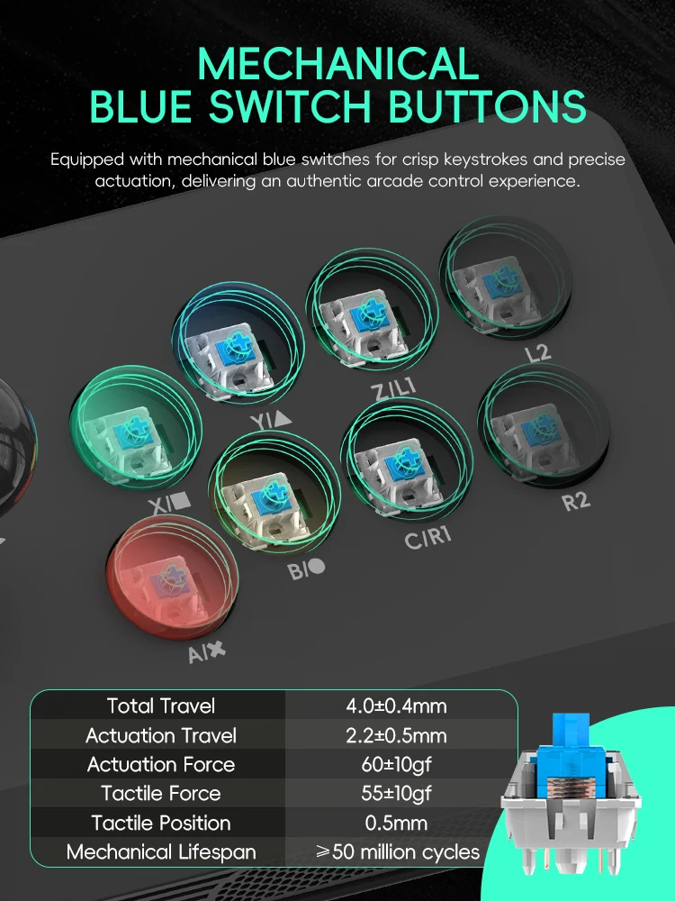 Wireless Y3A Max Arcade Stick  - Retro Gaming Game Stick avaliação e preço