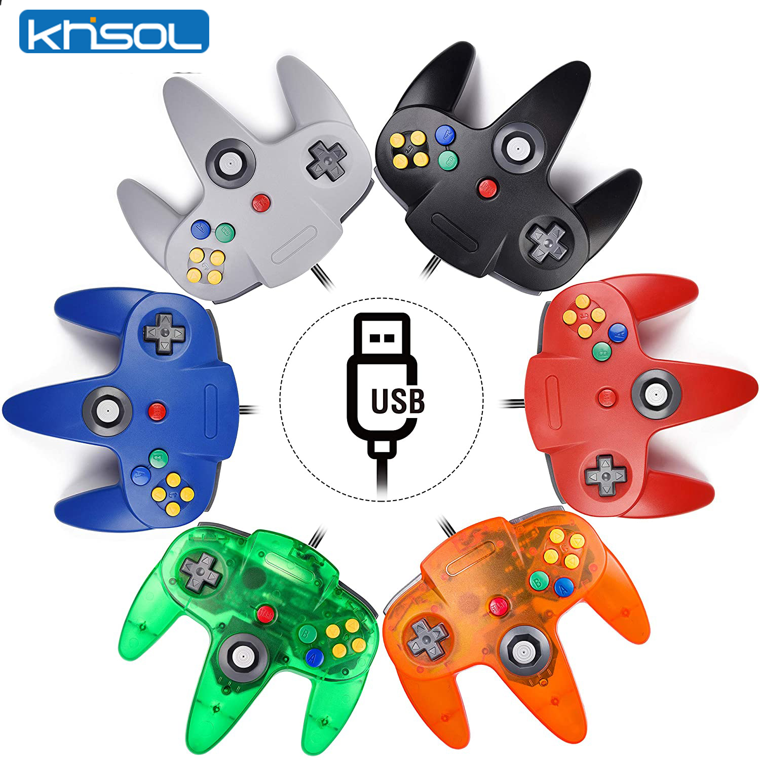 N64 Controller Classic USB Wir - Retro Gaming Pro avaliação e preço